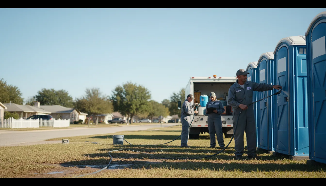Long-Term Portable Toilet Rental in Moreland, GA near me